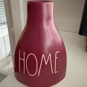 Rae Dunn Burgundy Vase